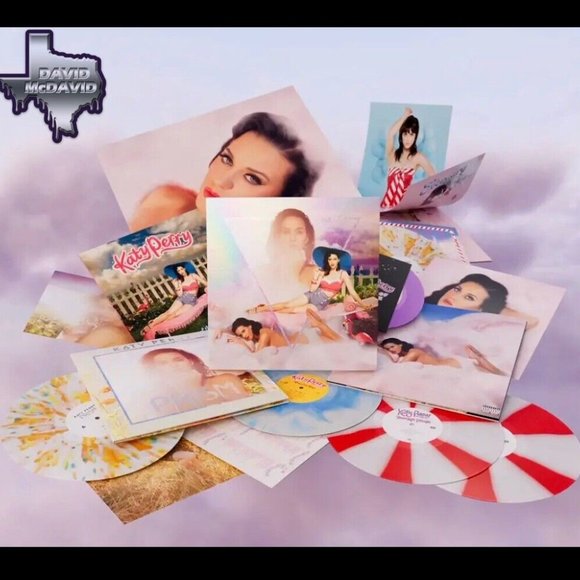 Katy Perry Katy CATalog Collector’s Edition Boxset Colored Vinyl 5LP - NEW - Picture 1 of 9